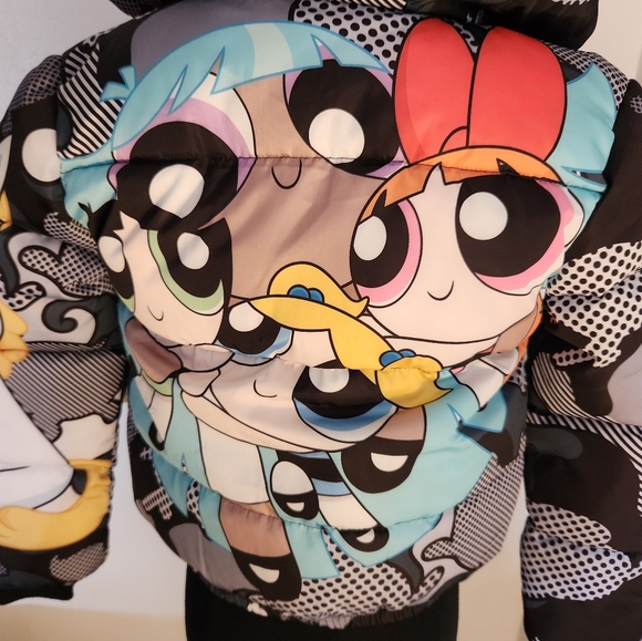 Cartoon Print Kids Jacket - Colorful - Picture 4 of 6